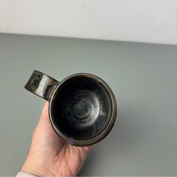 Handmade Pottery Coffee Tea Mug Signed "1992 MW" Amateur Not Symmetrical - Picture 9 of 12